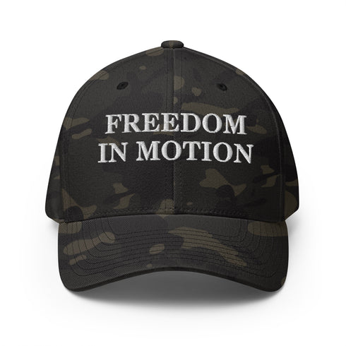 Freedom In Motion Structured Twill Cap - Mainstream Freedom