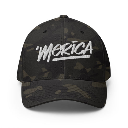 'Merica Structured Twill Cap - Mainstream Freedom