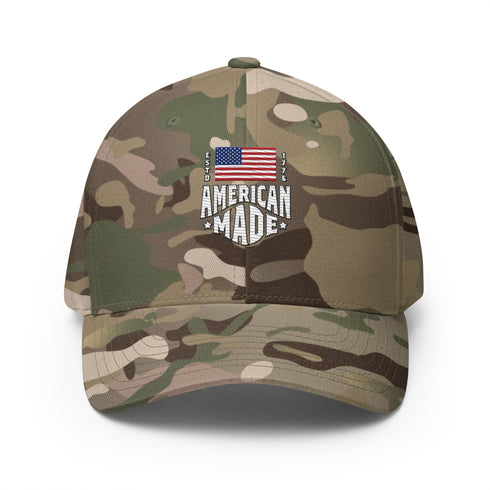 American Made Est. 1776 Structured Twill Cap - Mainstream Freedom