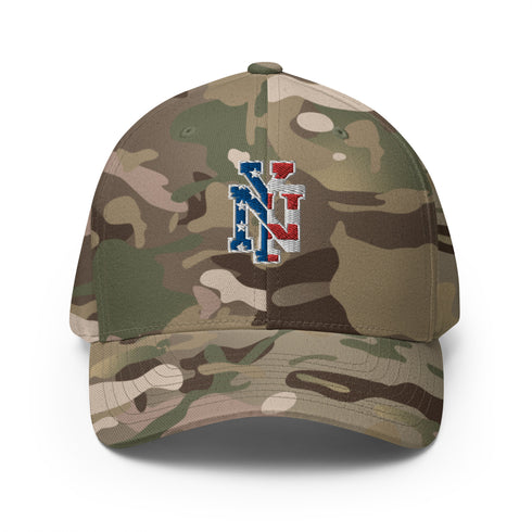 Patriotic New York Emblem Structured Twill Cap - Mainstream Freedom