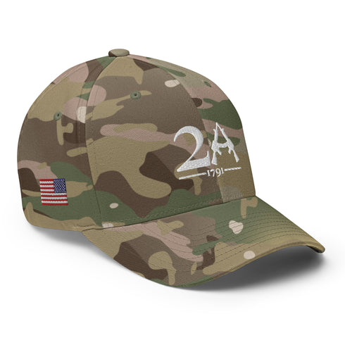 2nd Amendment Structured Twill Cap - Mainstream Freedom
