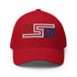 USA Grid Letters Structured Twill Cap - Mainstream Freedom