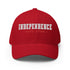 Independence Est. 1776 Embroidered Structured Twill Cap - American Independence Memorial Patriotic Cap/Hat - Mainstream Freedom