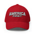 America First Structured Twill Cap - Mainstream Freedom