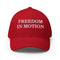 Freedom In Motion Structured Twill Cap - Mainstream Freedom