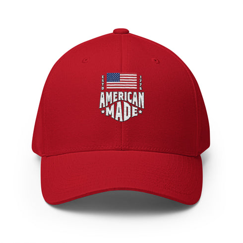 American Made Est. 1776 Structured Twill Cap - Mainstream Freedom