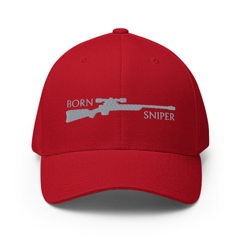 Born Sniper Embroidered Cap - Mainstream Freedom