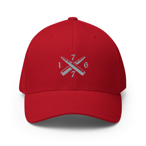 1776 Crossed Bullet Embroidered Cap - Mainstream Freedom