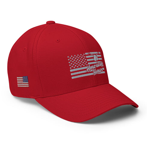 American Honor Embroidered Structured Twill Cap - Patriotic Cap/Hat - Mainstream Freedom