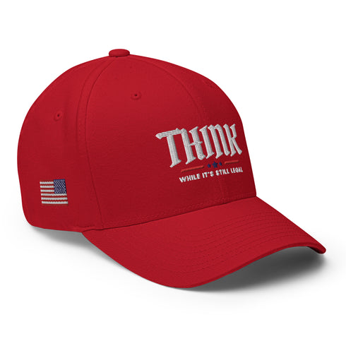 Think While Its Still Legal Structured Twill Cap - Mainstream Freedom
