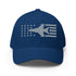F16 Fighter Jet Stars And Stripes Embroidered Cap - Mainstream Freedom