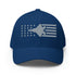 F22 Fighter Jet Stars And Stripes Embroidered Cap - Mainstream Freedom
