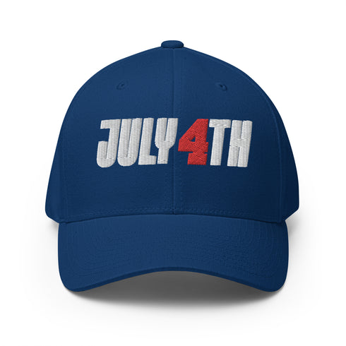 July 4th Structured Twill Independence Day Cap - Mainstream Freedom