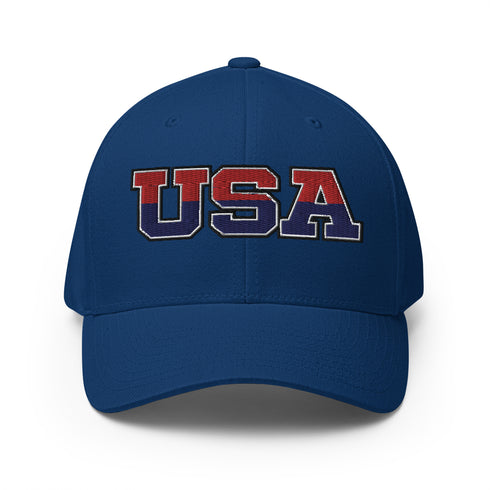 USA Structured Twill Cap - Mainstream Freedom