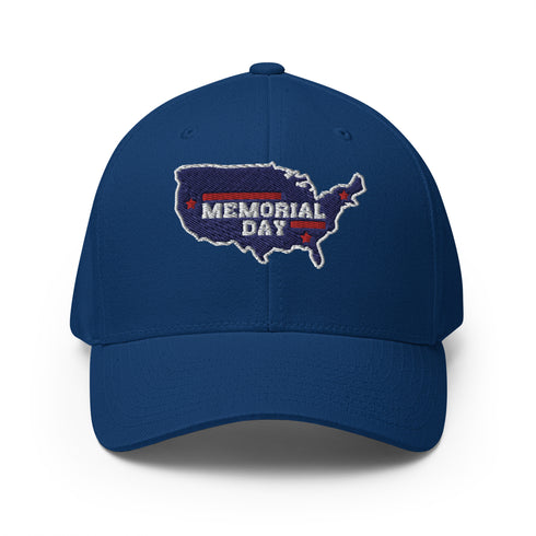 Memorial Day Structured Twill Cap - Mainstream Freedom