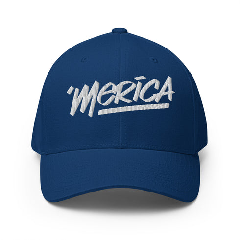 'Merica Structured Twill Cap - Mainstream Freedom