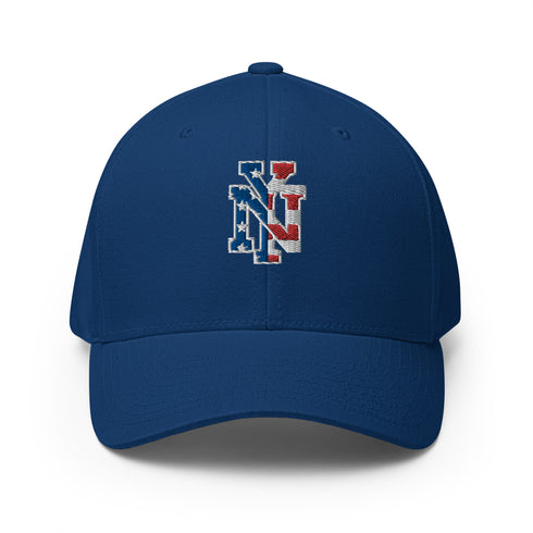 Patriotic New York Emblem Structured Twill Cap - Mainstream Freedom