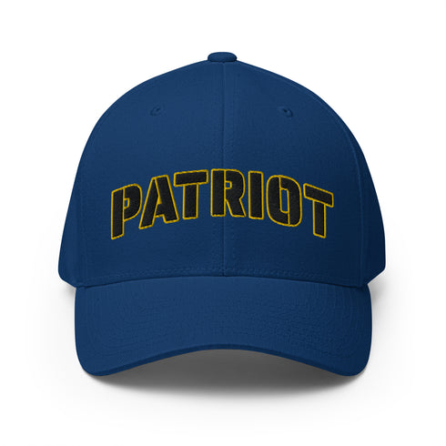 Patriot Bold Typography Embroidered Cap - Mainstream Freedom