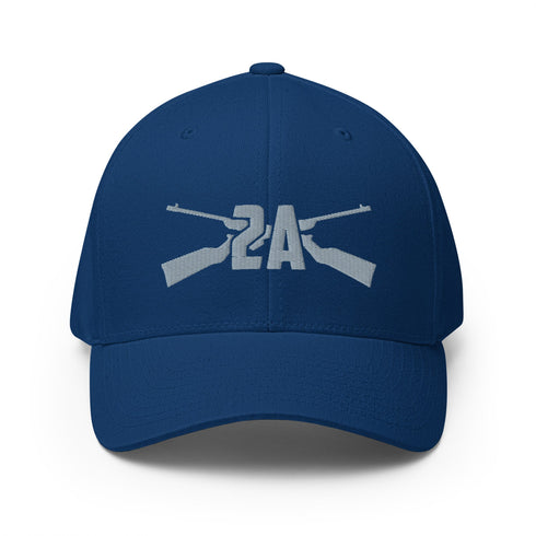 2A Freedom Bound Grey Embroidered Cap