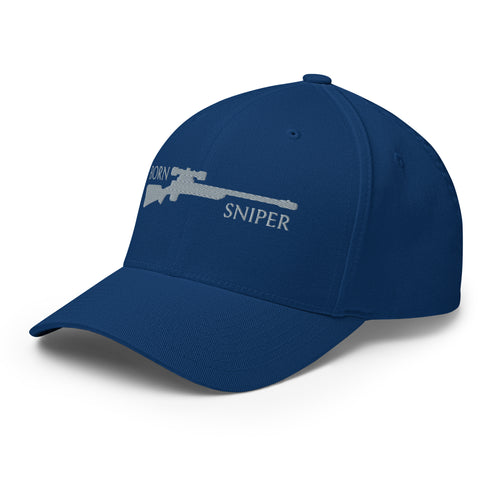 Born Sniper Embroidered Cap - Mainstream Freedom