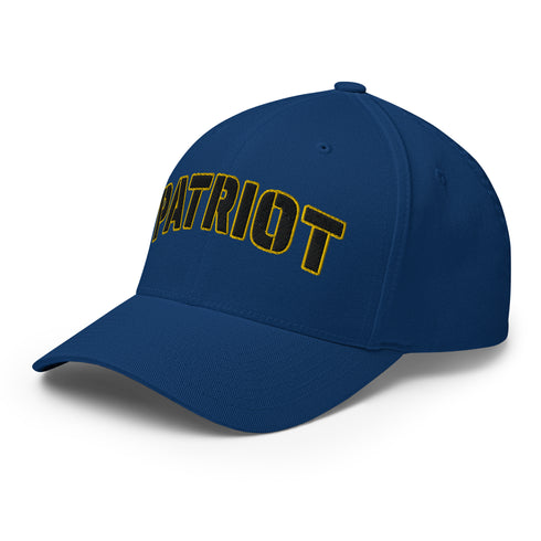 Patriot Bold Typography Embroidered Cap - Mainstream Freedom