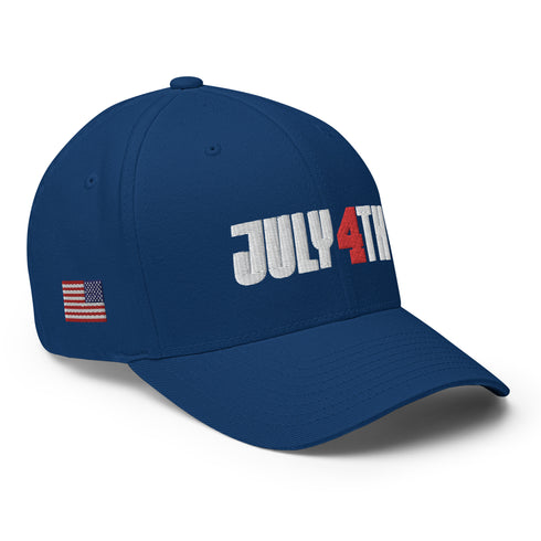 July 4th Structured Twill Independence Day Cap - Mainstream Freedom