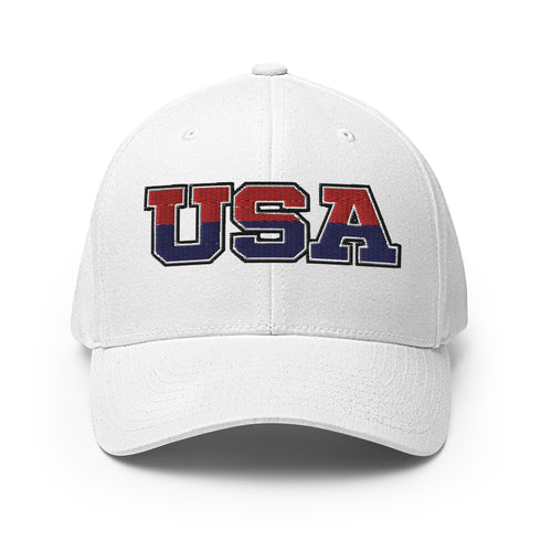 USA Structured Twill Cap - Mainstream Freedom