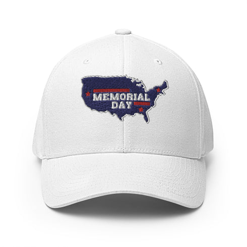 Memorial Day Structured Twill Cap - Mainstream Freedom