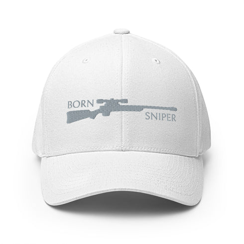 Born Sniper Embroidered Cap - Mainstream Freedom