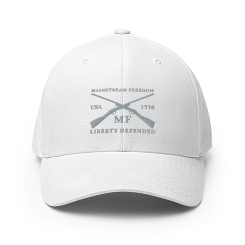 Mainstream Freedom Liberty Defended Vintage Embroidered Cap - Mainstream Freedom