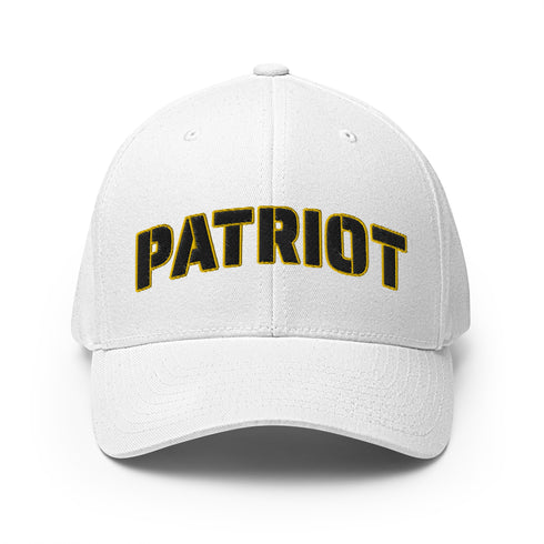 Patriot Bold Typography Embroidered Cap - Mainstream Freedom
