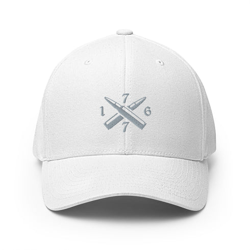 1776 Crossed Bullet Embroidered Cap - Mainstream Freedom