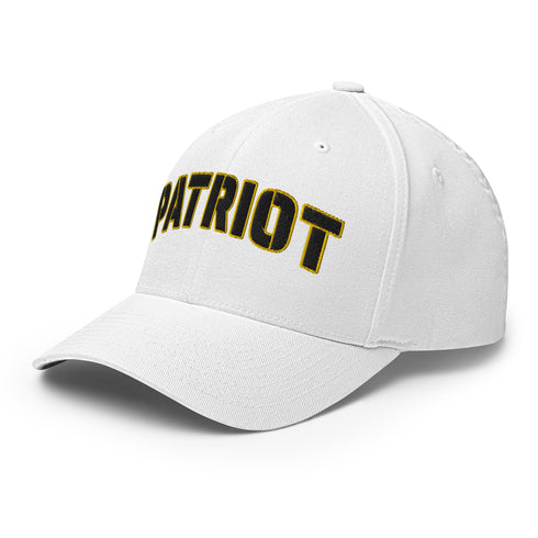 Patriot Bold Typography Embroidered Cap - Mainstream Freedom