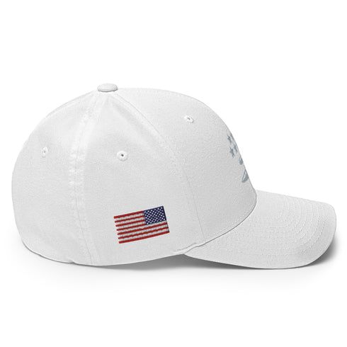 Bullet Collection Stars and Stripes Embroidered Cap - Mainstream Freedom