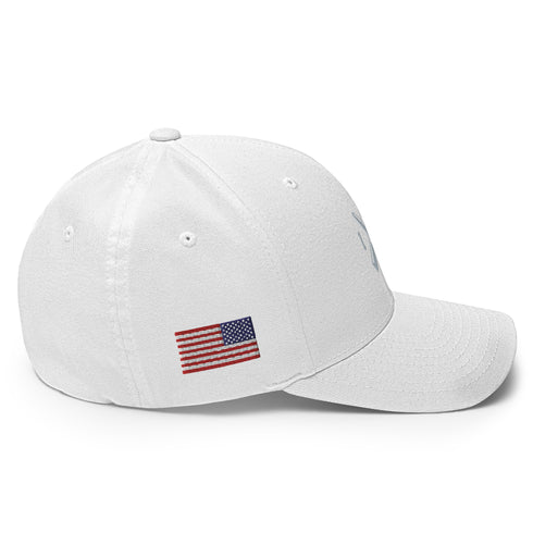 1776 Crossed Bullet Embroidered Cap - Mainstream Freedom