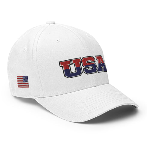 USA Structured Twill Cap - Mainstream Freedom