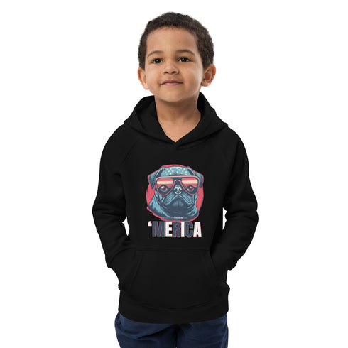 Merica Kids eco hoodie - Mainstream Freedom