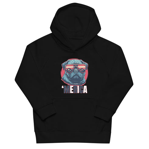 Merica Kids eco hoodie - Mainstream Freedom