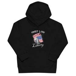 Sweet Land of Liberty Kids eco hoodie - Mainstream Freedom