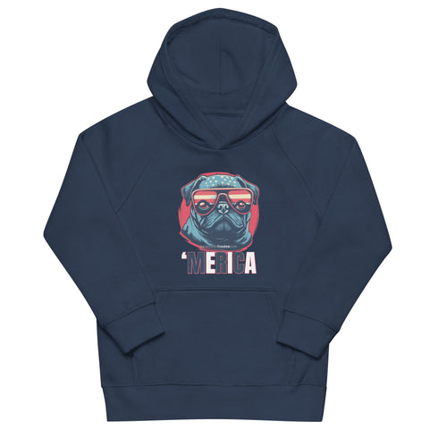 Merica Kids eco hoodie - Mainstream Freedom