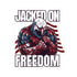 Jacked On Freedom Bubble-free stickers - Mainstream Freedom