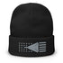 F14 Stars And Stripes Embroidered Beanie - Air Force, Fighter Jet - Mainstream Freedom