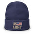 US ARMY Patriotic Embroidered Beanie - Mainstream Freedom