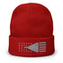 F14 Stars And Stripes Embroidered Beanie - Air Force, Fighter Jet - Mainstream Freedom