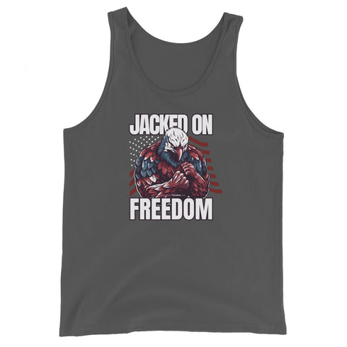 Jacked On Freedom Men's Tank Top - Mainstream Freedom