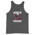 Jacked On Freedom Men's Tank Top - Mainstream Freedom
