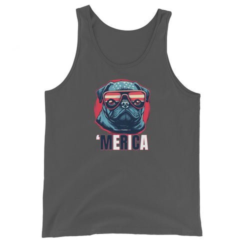 Merica Men's Tank Top - Mainstream Freedom