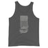American Flag and Car Men's Tank Top - Mainstream Freedom