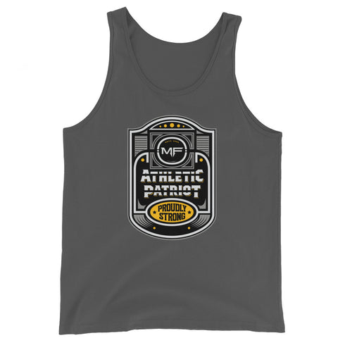 Athletic Patriot Proudly Strong Men's Tank Top - Mainstream Freedom