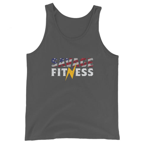 Savage Fitness Men's Tank Top - Mainstream Freedom